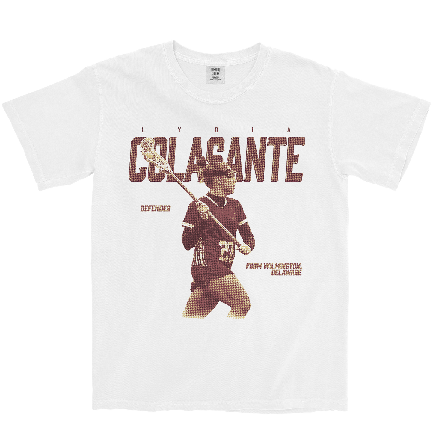 LYDIA COLASANTE VINTAGE WHITE TEE