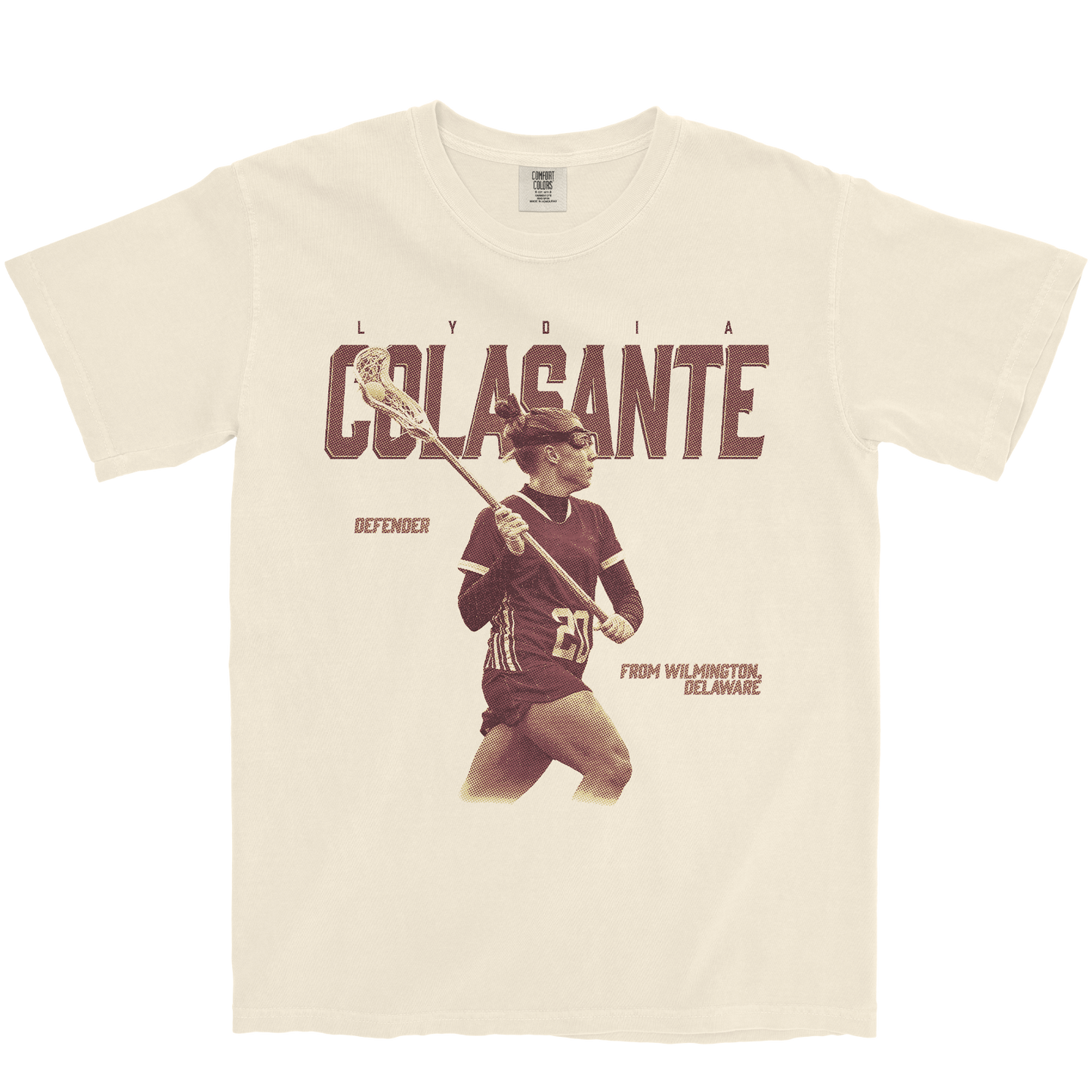 LYDIA COLASANTE VINTAGE IVORY TEE