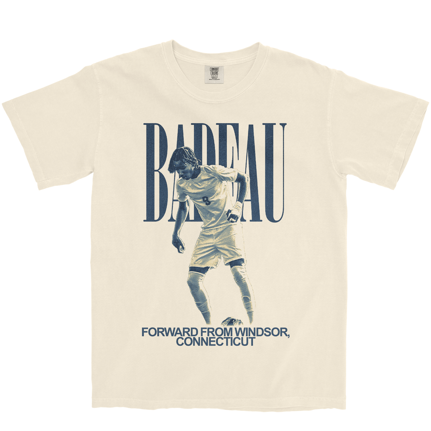 MAKAI BADEAU VINTAGE IVORY TEE