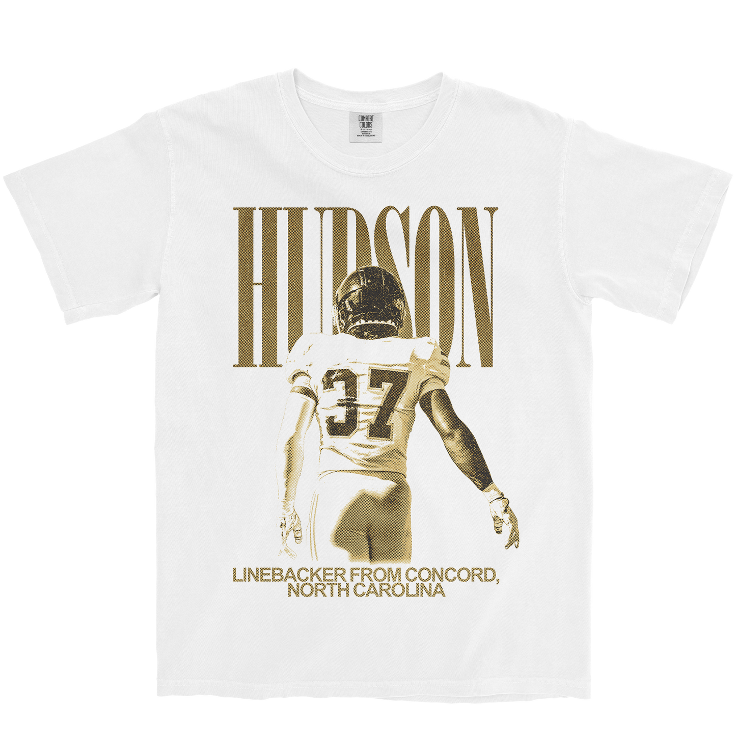 MYLES HUDSON VINTAGE WHITE TEE