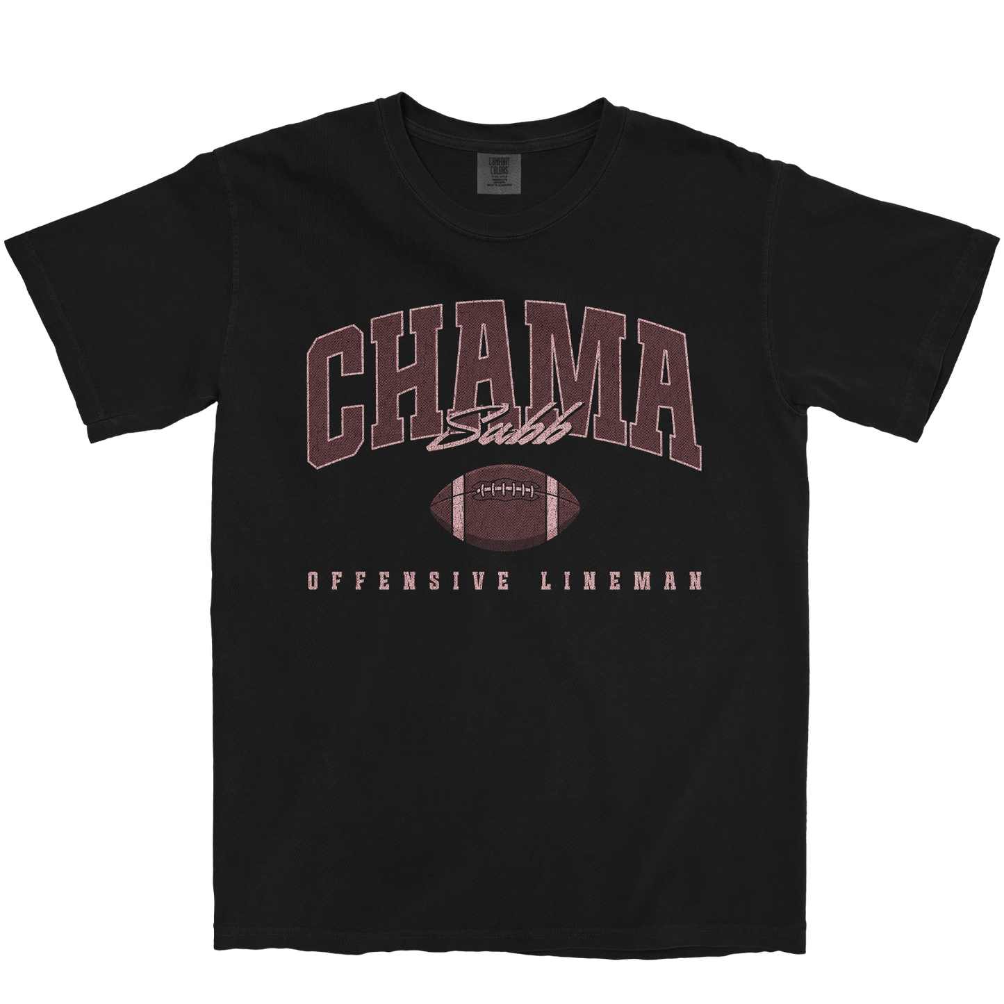 CHAMA SABB RETRO BLACK TEE