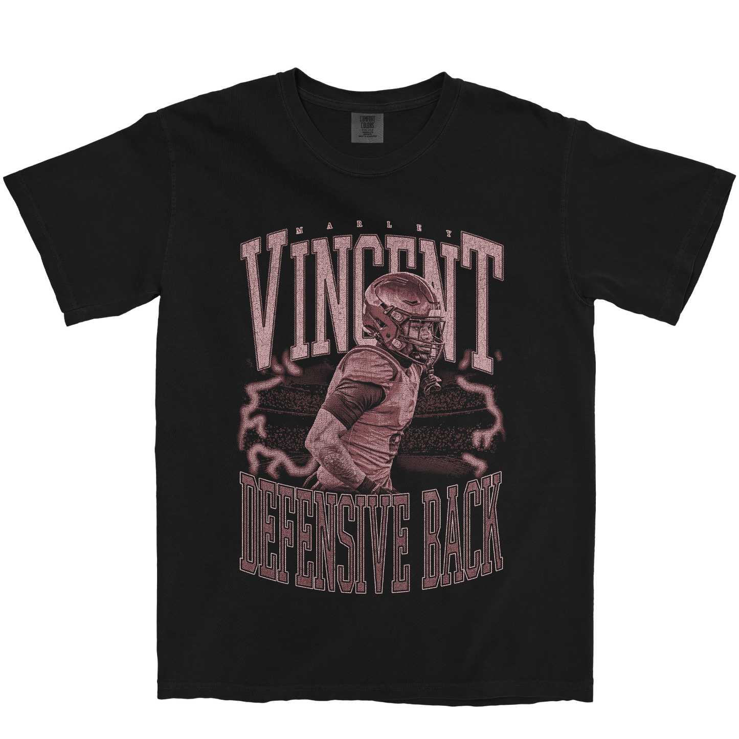 MARLEY VINCENT VINTAGE BLACK TEE
