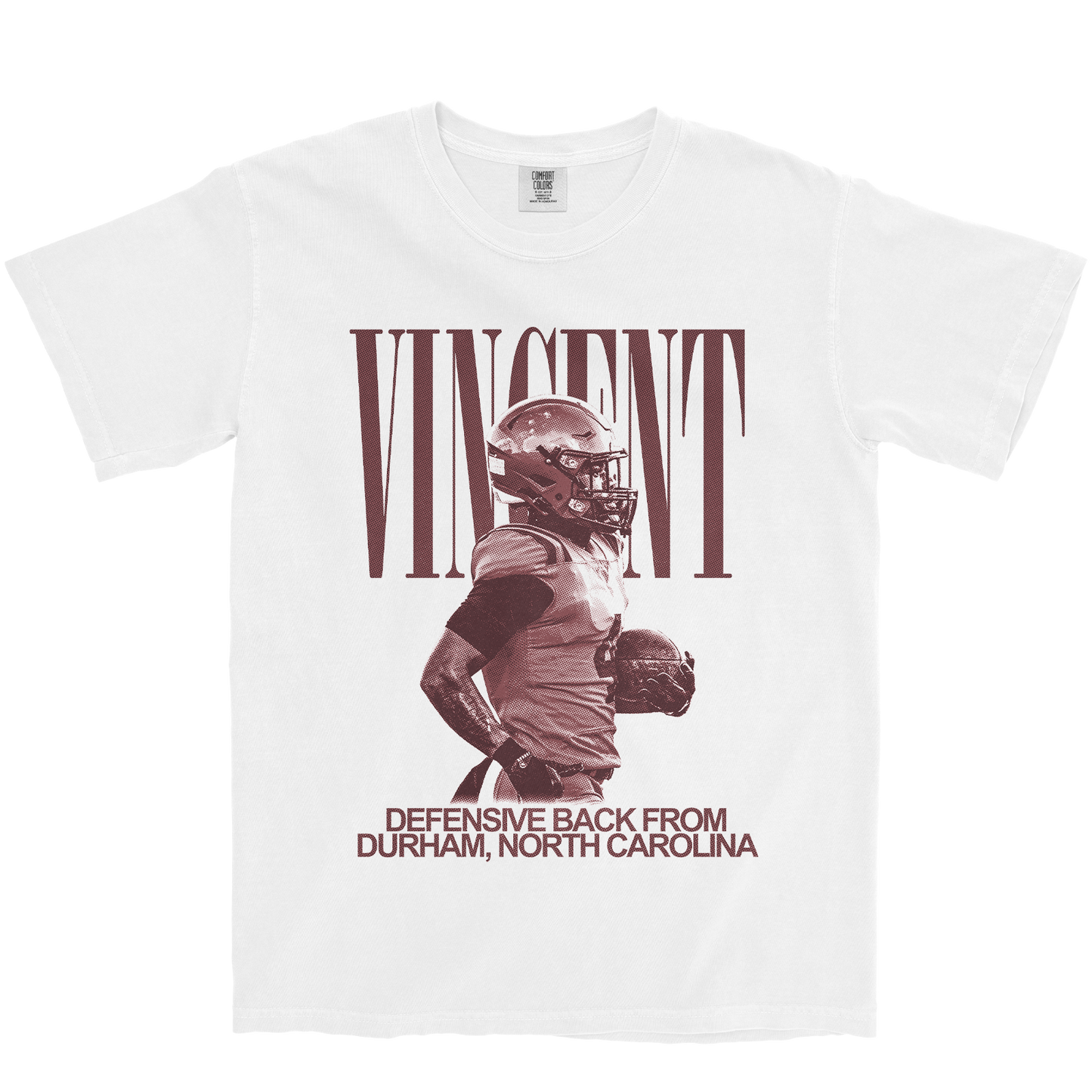MARLEY VINCENT VINTAGE WHITE TEE
