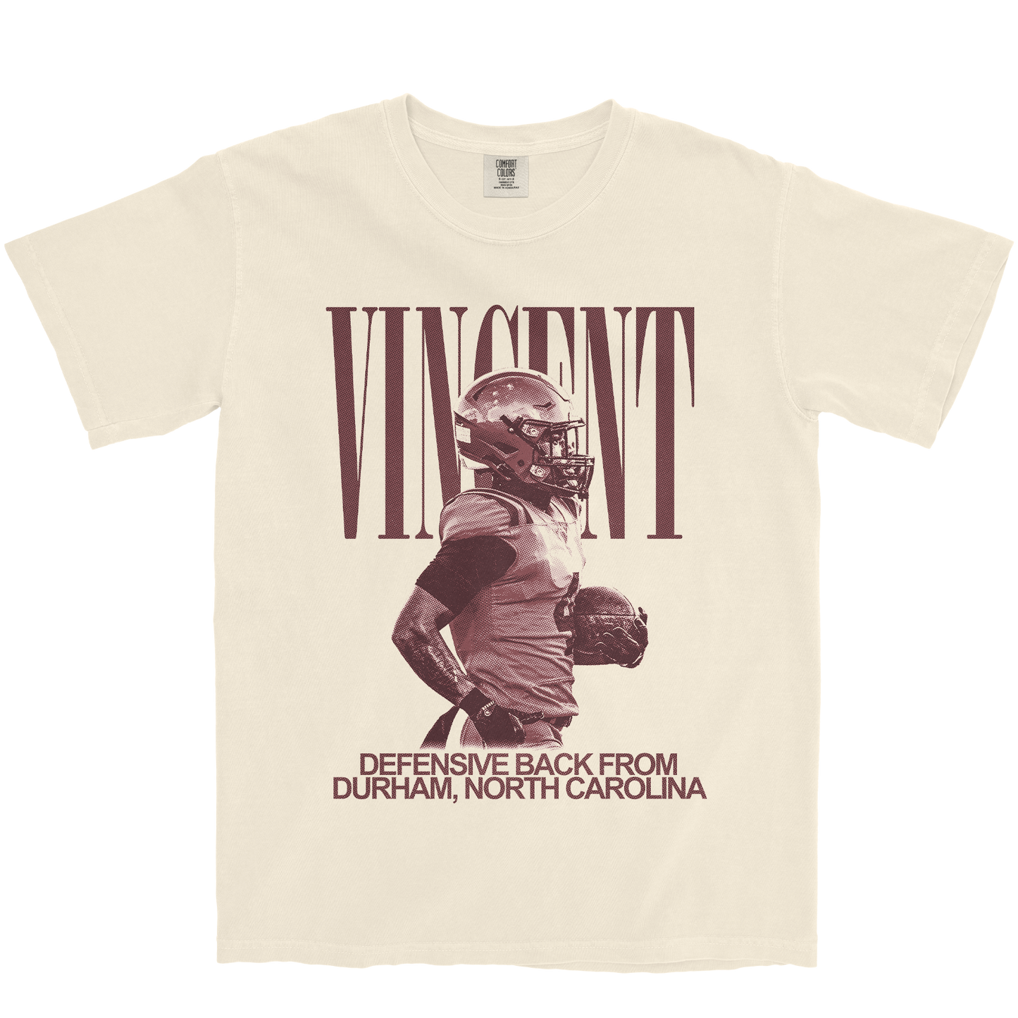 MARLEY VINCENT VINTAGE IVORY TEE