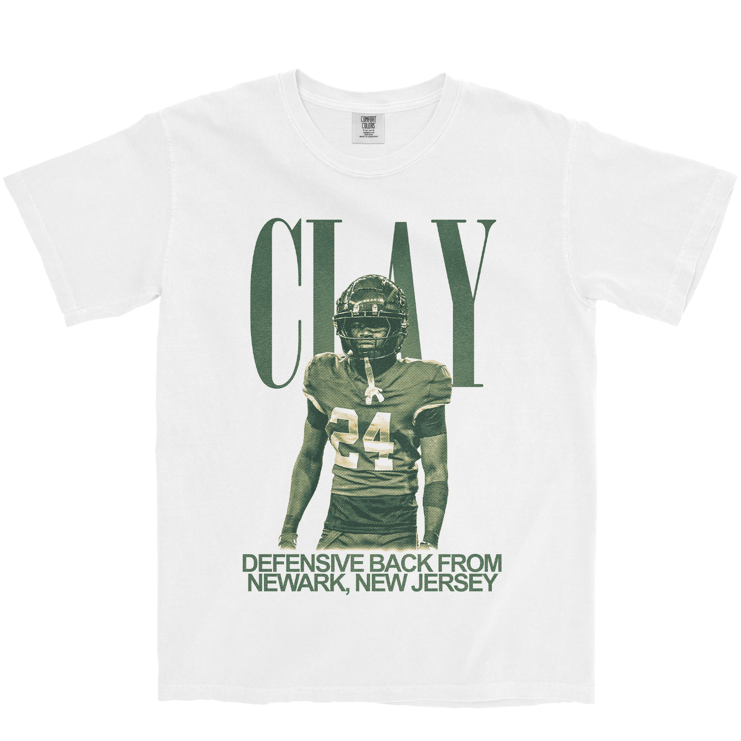 ISAIAH CLAY VINTAGE WHITE TEE