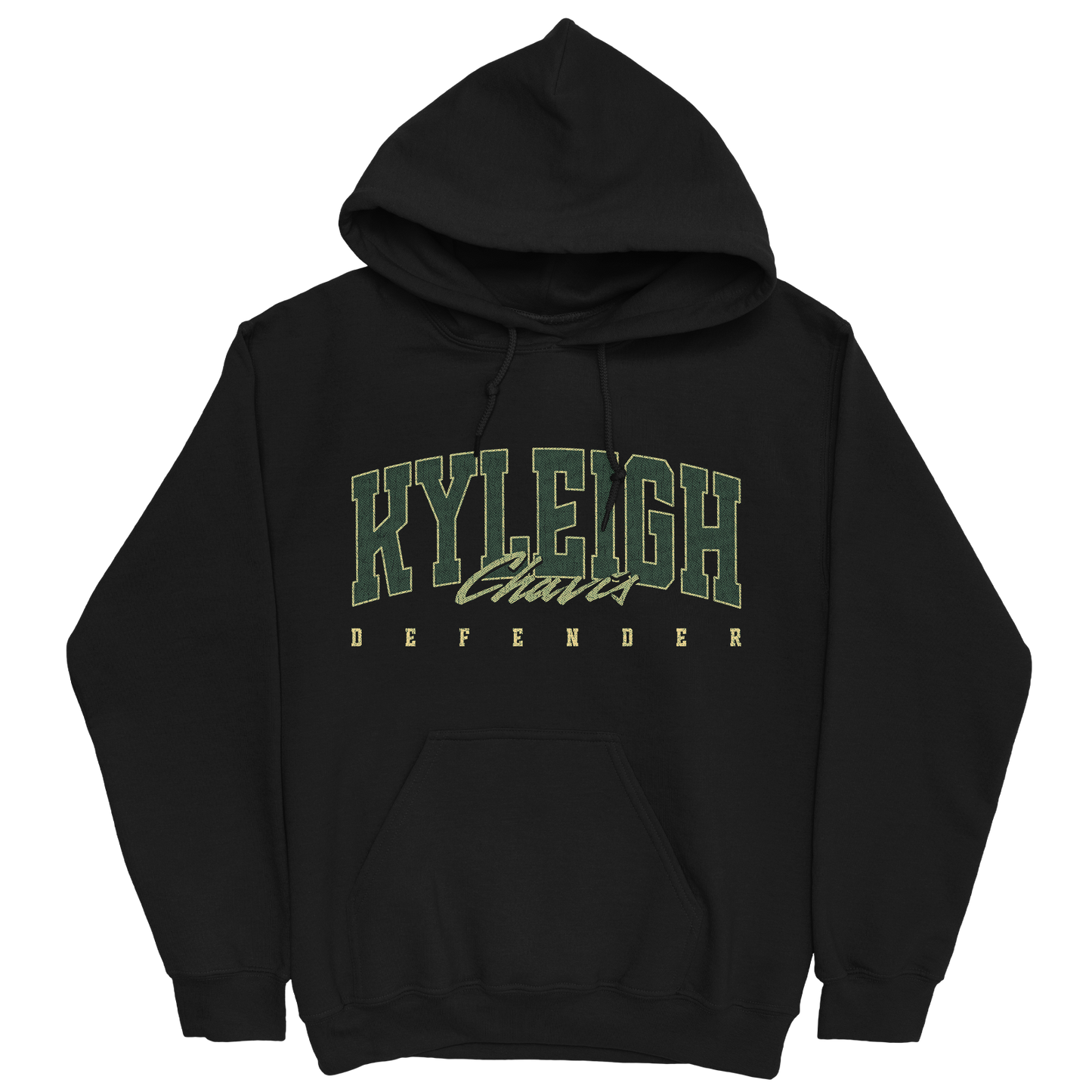 KYLEIGH CHAVIS RETRO BLACK HOODIE