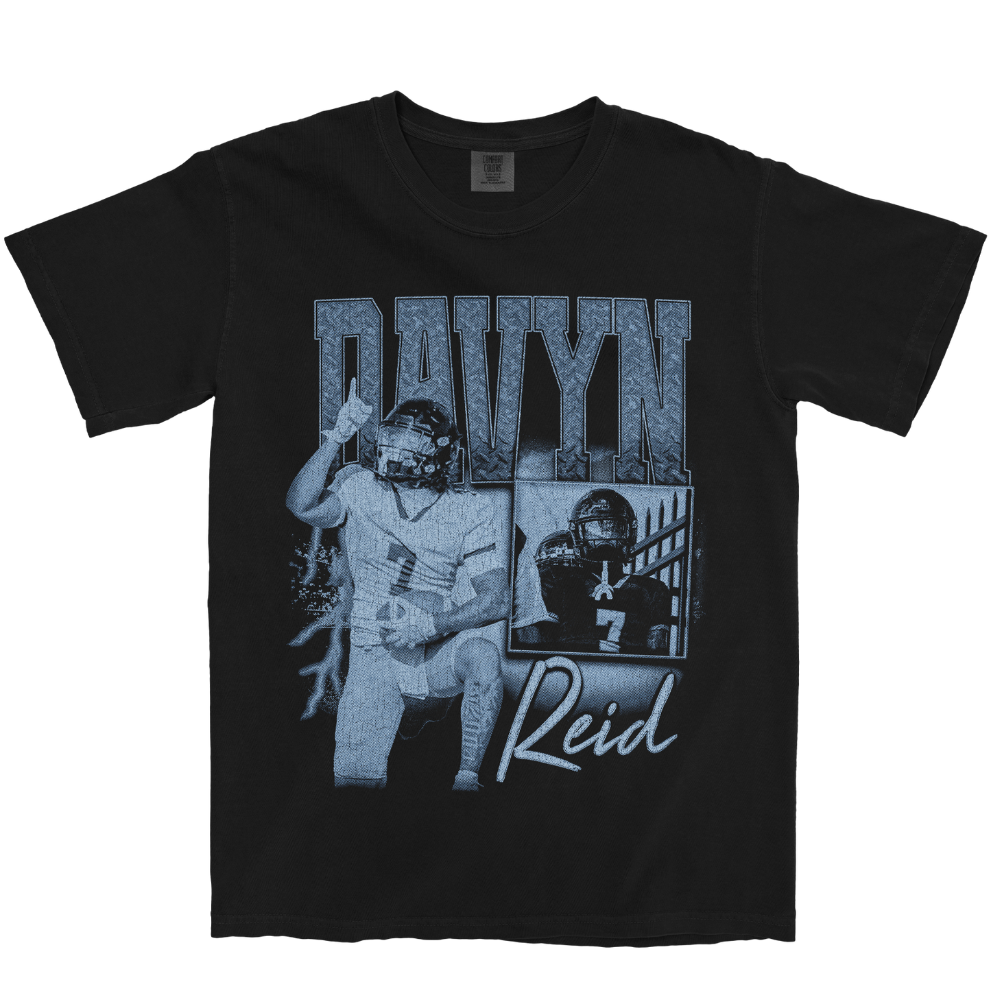 DAVYN REID GRAPHIC BLACK TEE