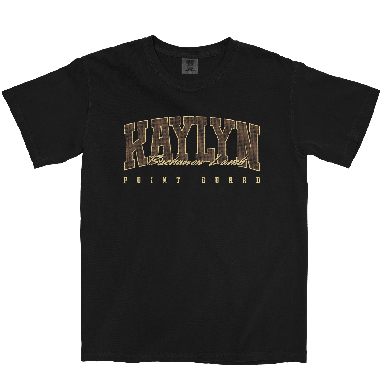 KAYLYN BUCHANON-LAMB RETRO BLACK TEE