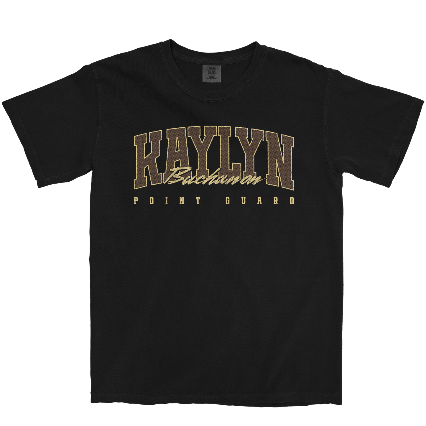 KAYLYN BUCHANON RETRO BLACK TEE