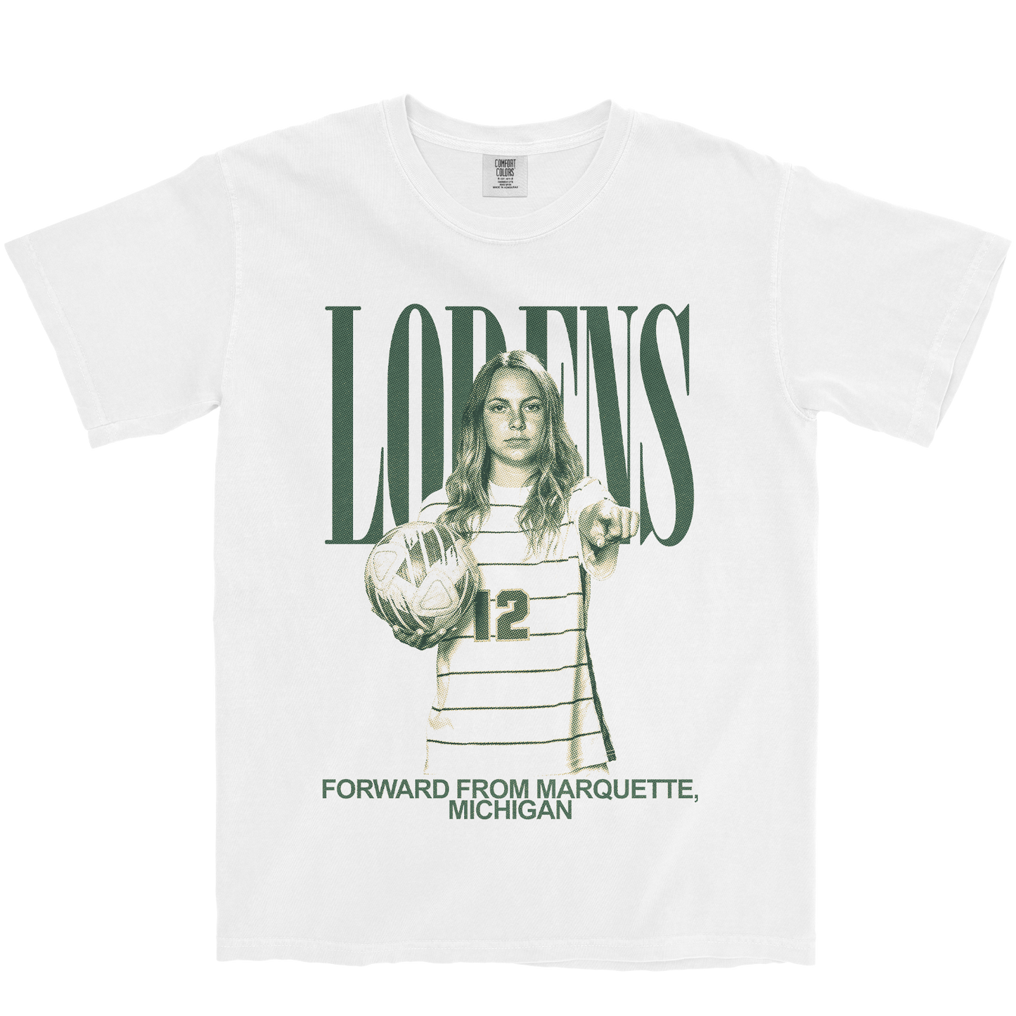 BELLA LORENS VINTAGE WHITE TEE