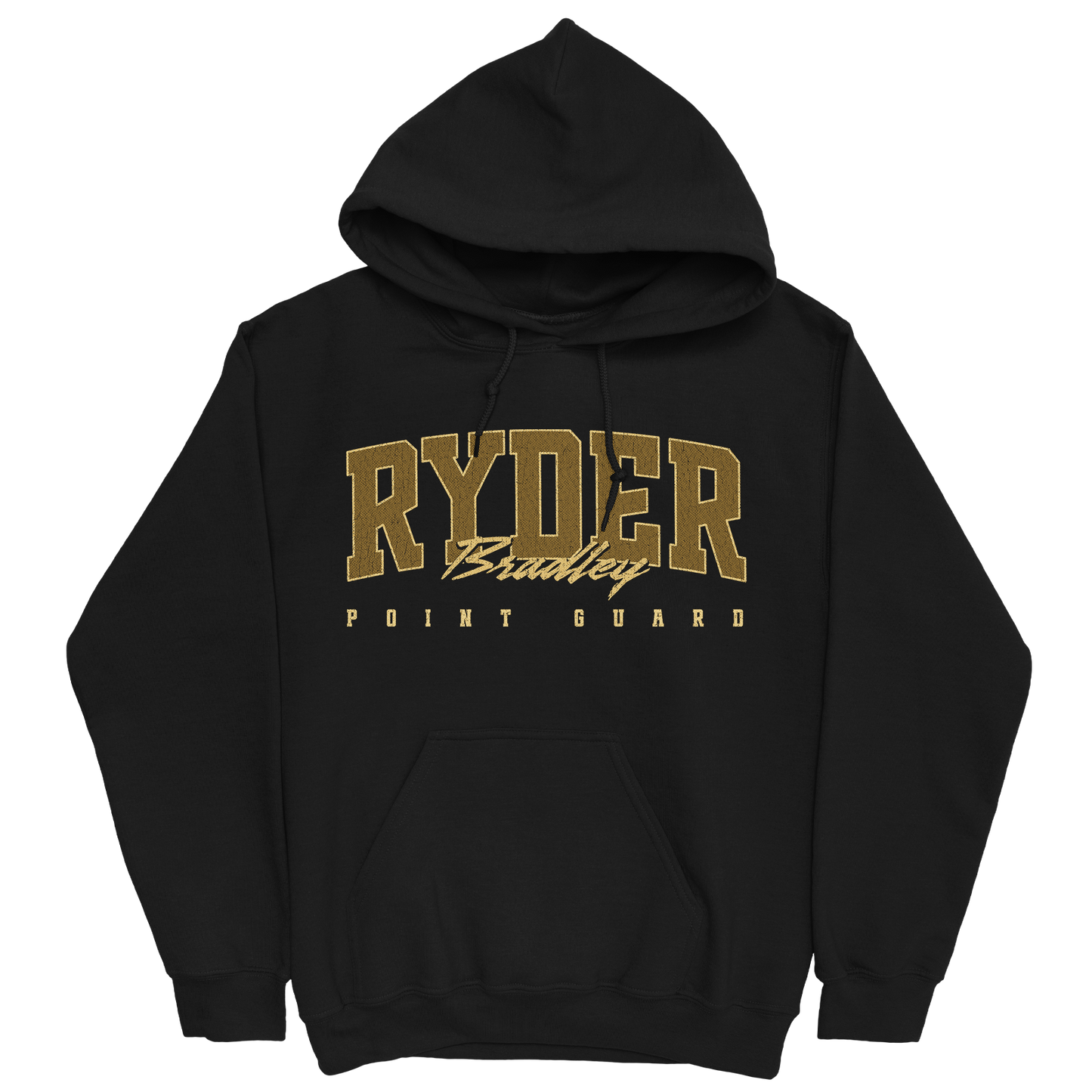 RYDER BRADLEY RETRO BLACK HOODIE