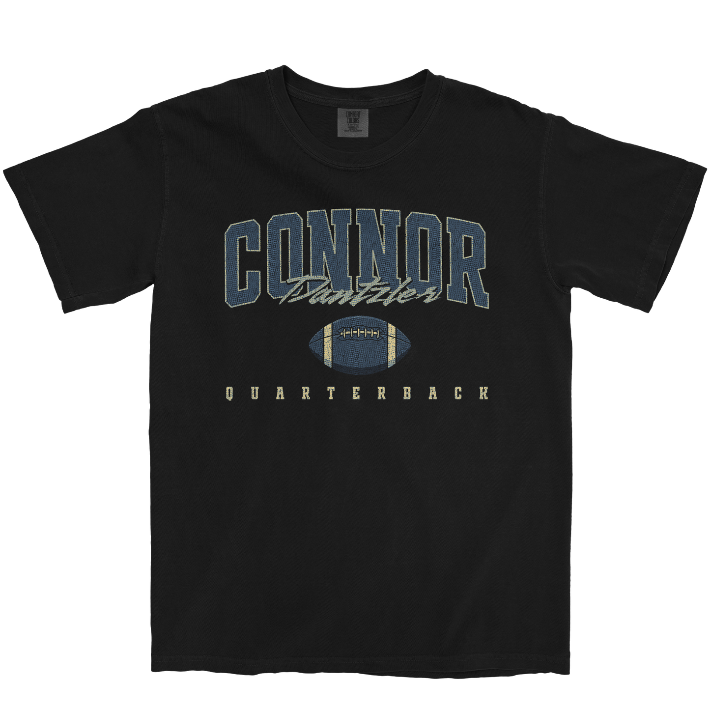 CONNOR DANTZLER RETRO BLACK TEE