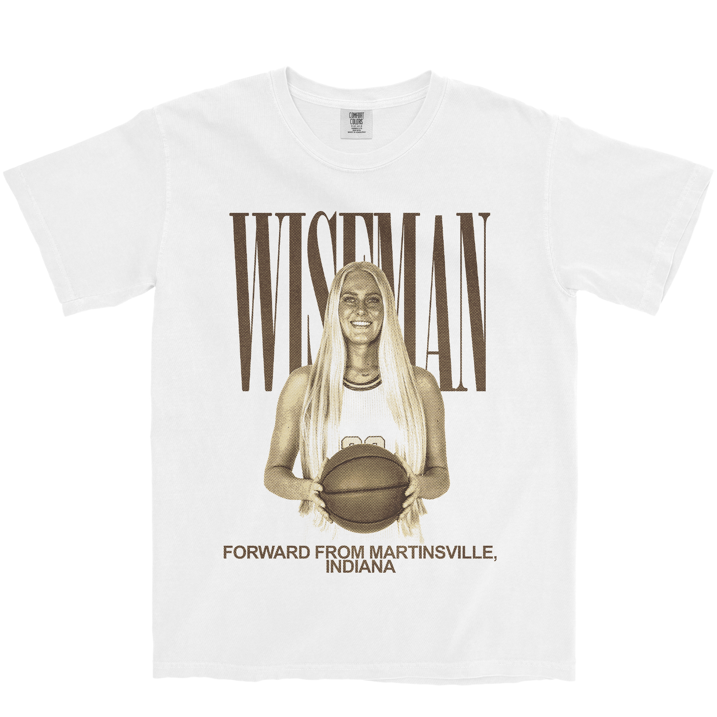 FAITH WISEMAN VINTAGE WHITE TEE
