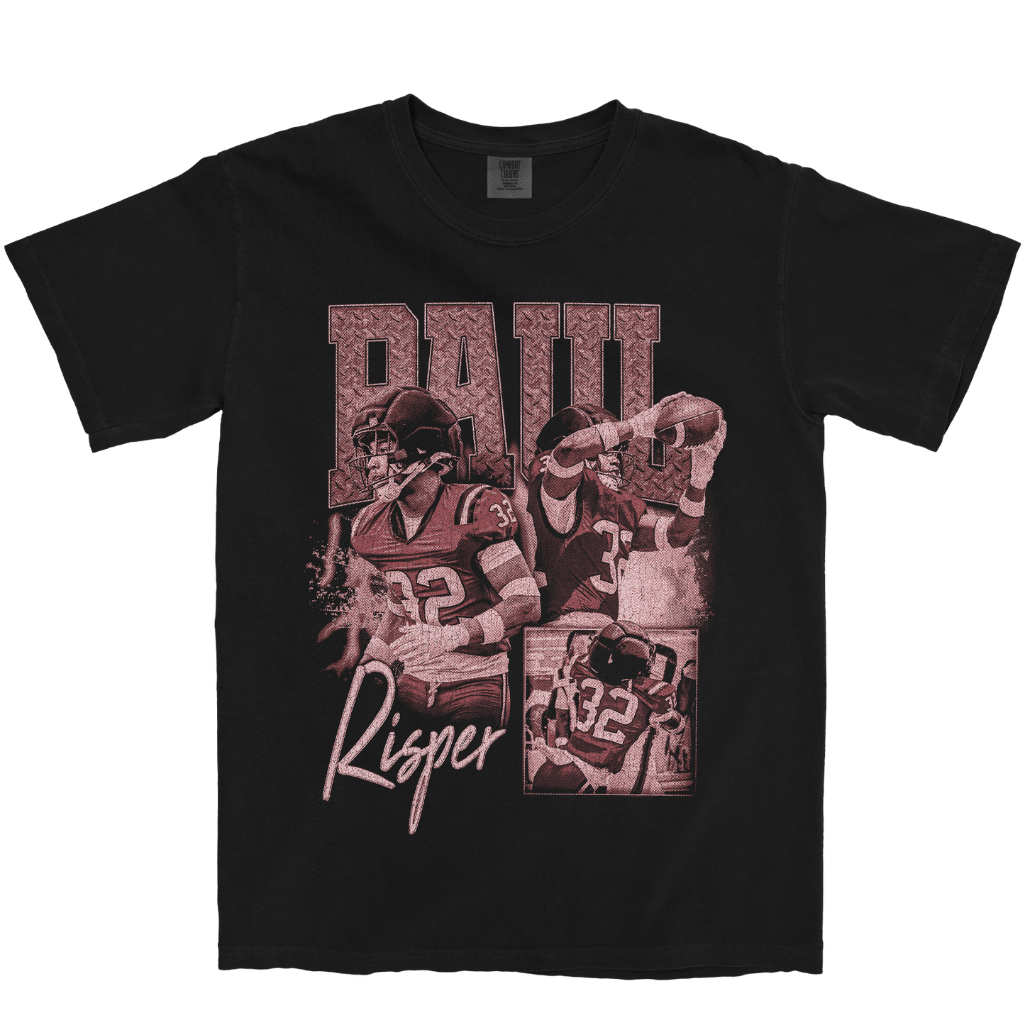 PAUL RISPER GRAPHIC BLACK TEE
