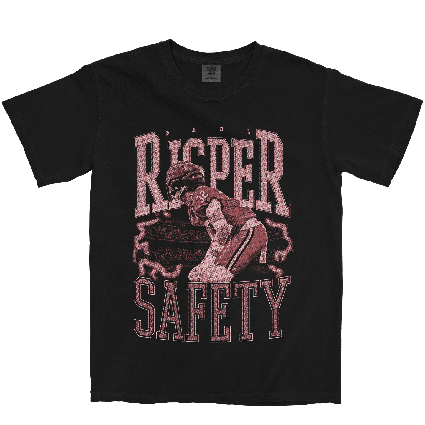 PAUL RISPER VINTAGE BLACK TEE