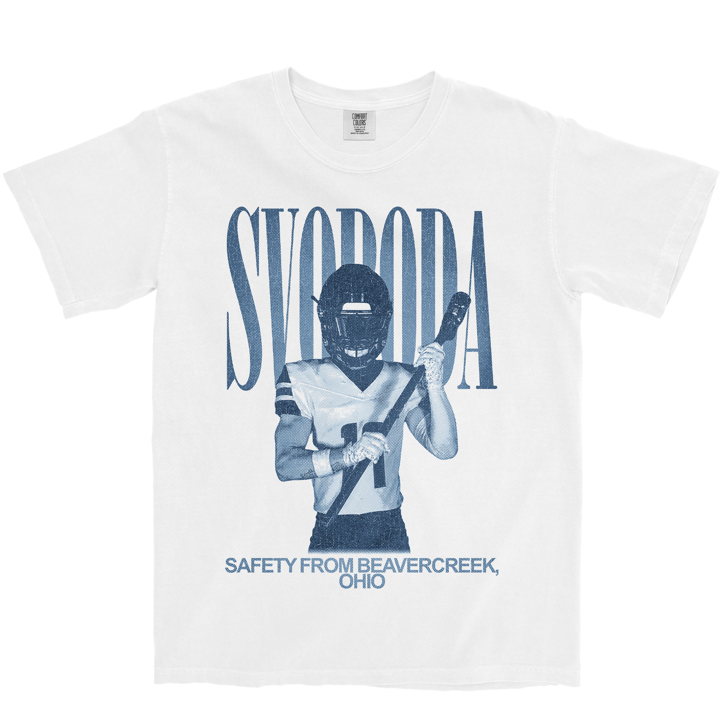 DAVID SVOBODA VINTAGE WHITE TEE