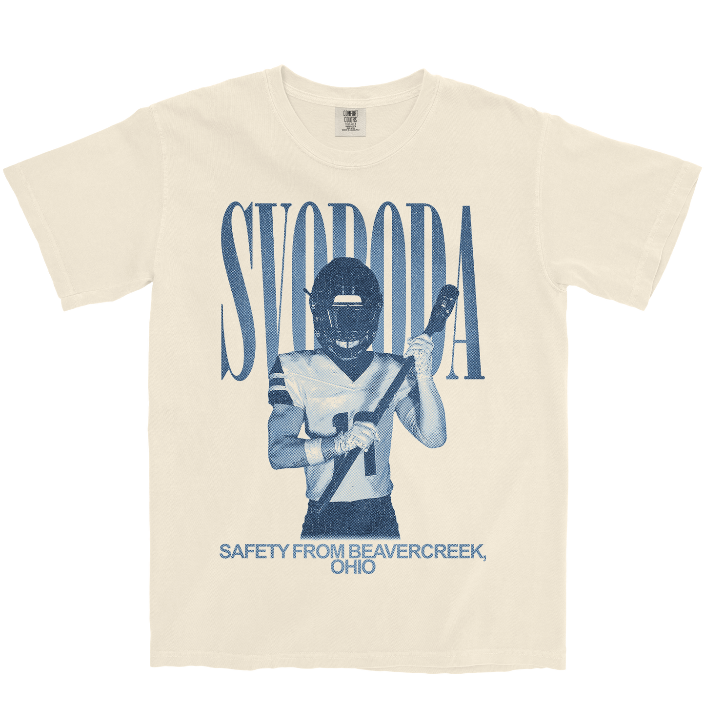 DAVID SVOBODA VINTAGE IVORY TEE