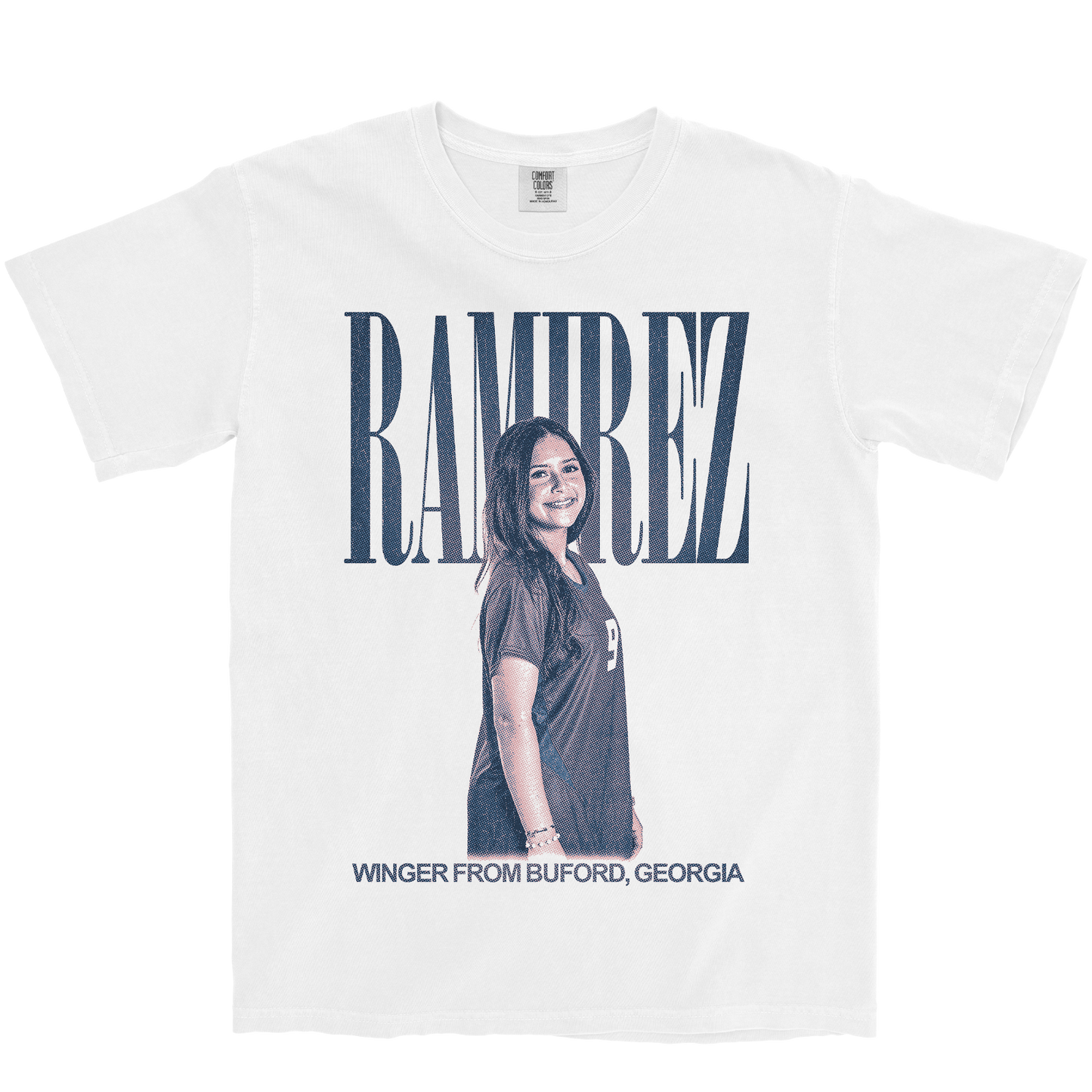 ISA RAMIREZ VINTAGE WHITE TEE