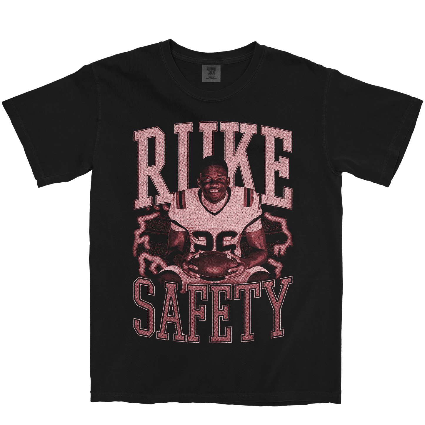 RUKEVWE ERUVWETAGHWARE VINTAGE BLACK TEE