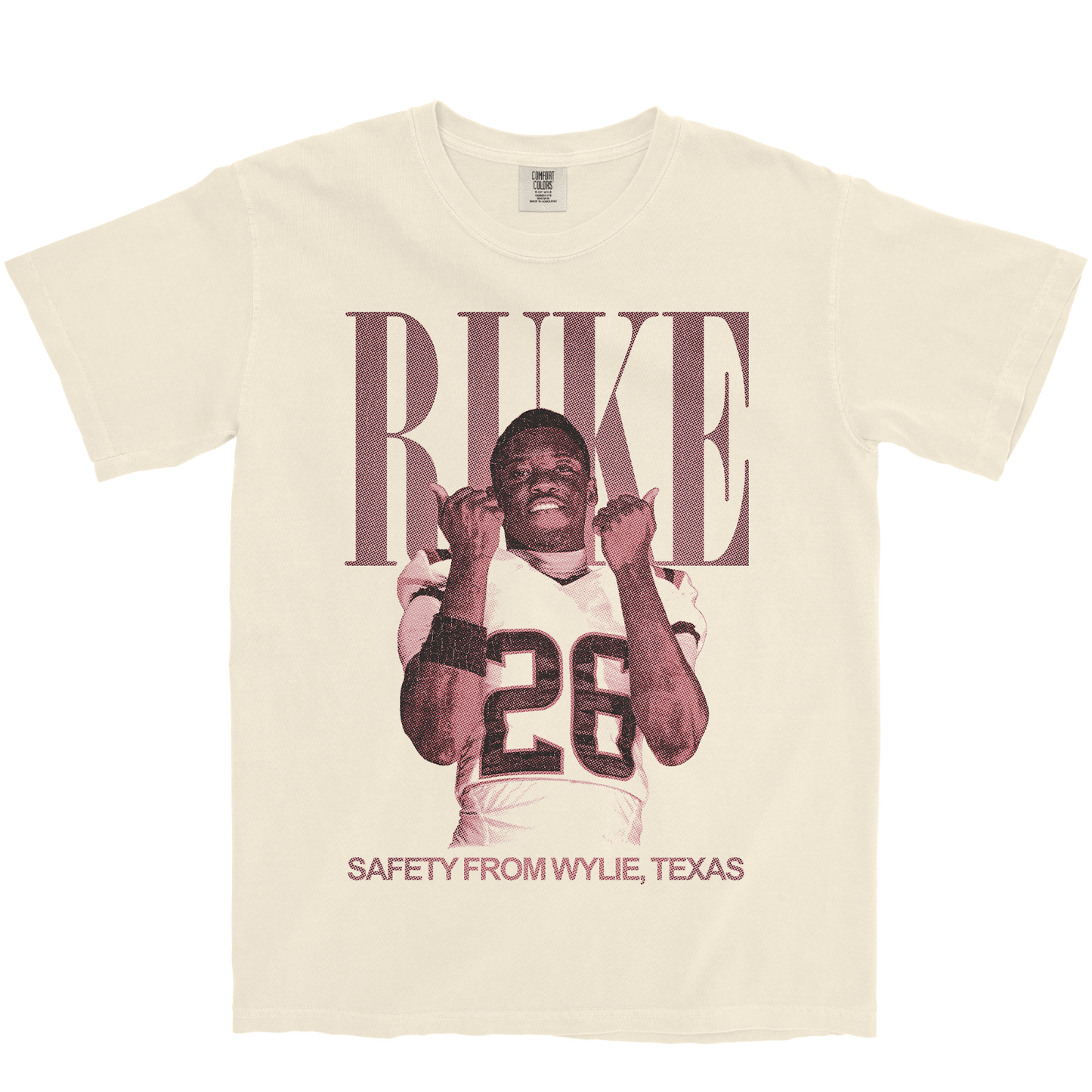 RUKEVWE ERUVWETAGHWARE VINTAGE WHITE TEE