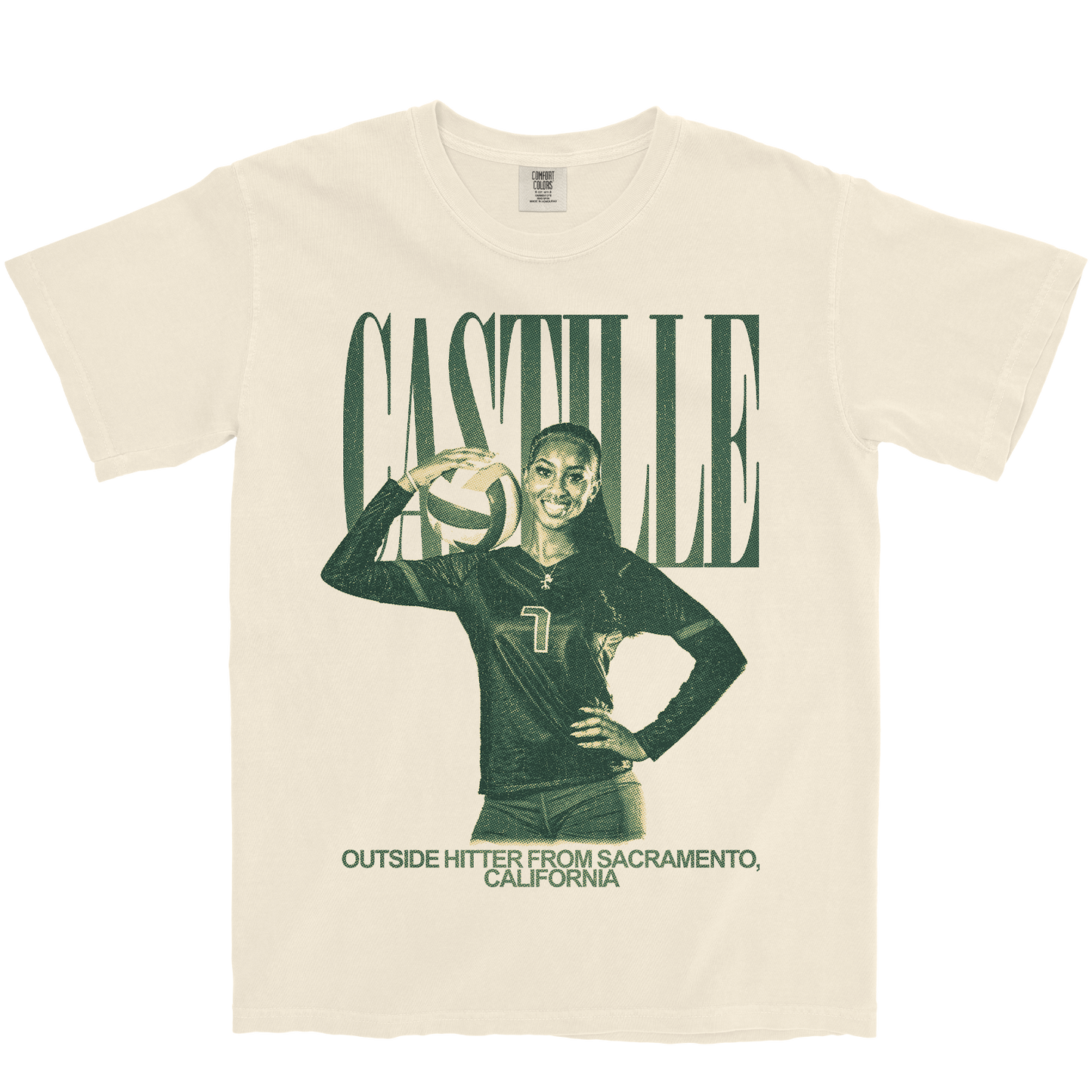 ISIS CASTILLE VINTAGE IVORY TEE