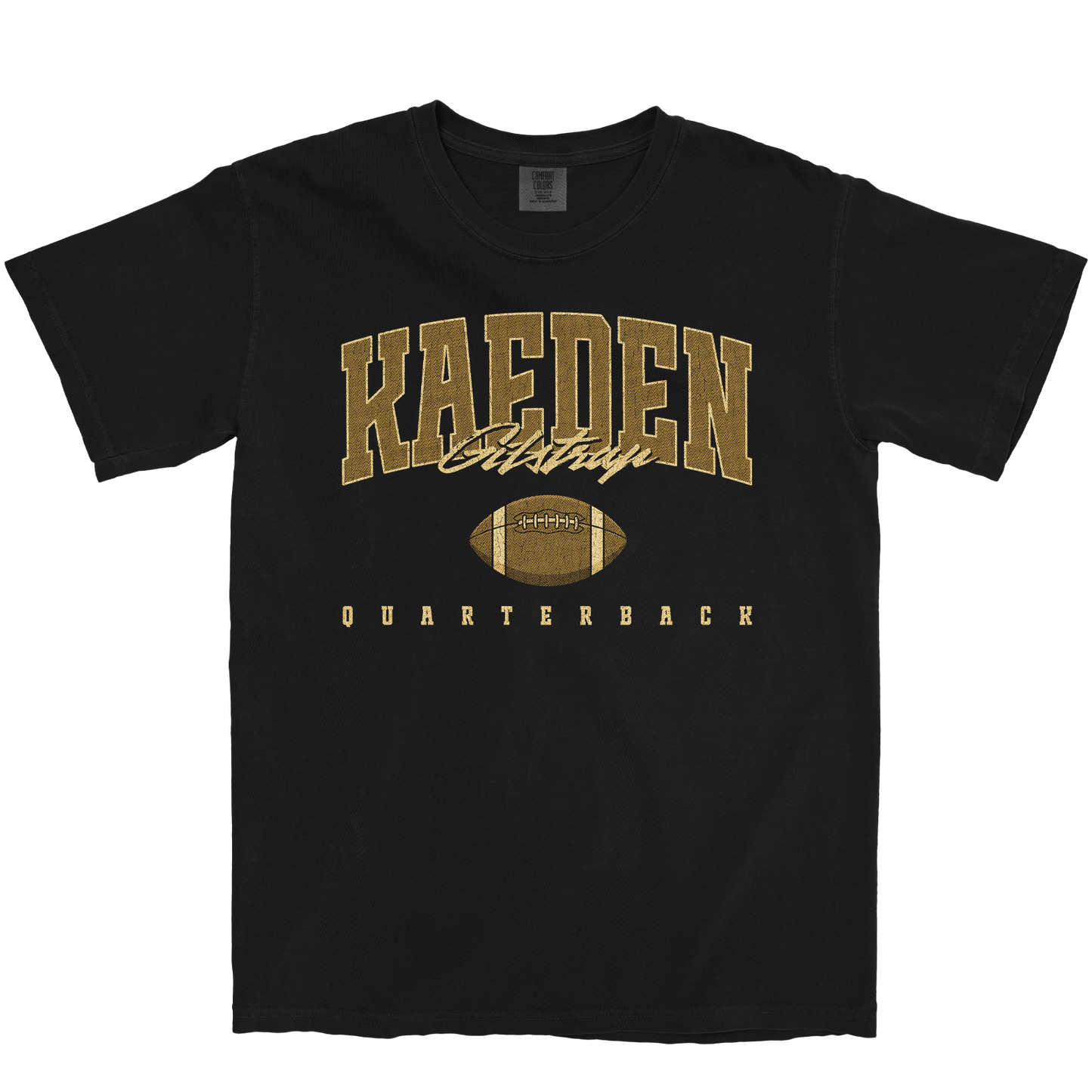 KAEDEN GILSTRAP RETRO BLACK TEE