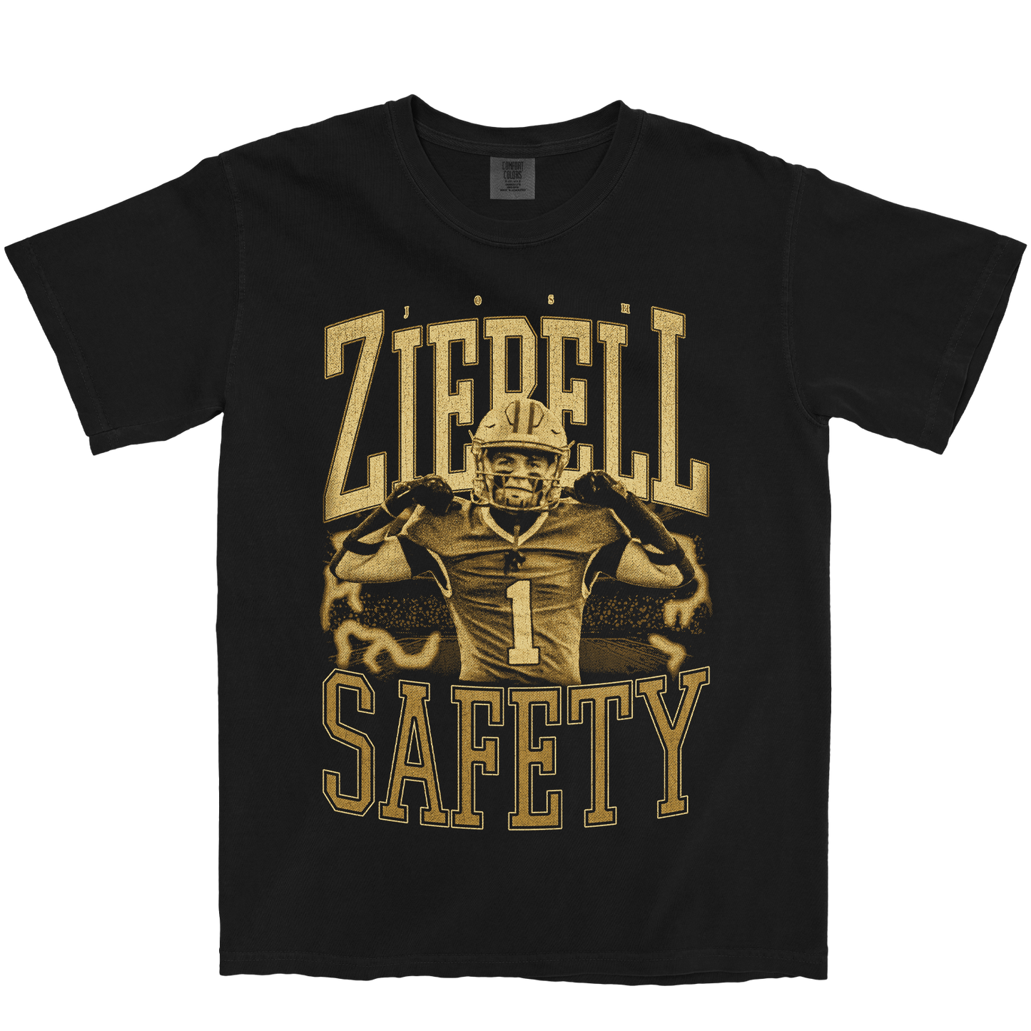 JOSH ZIEBELL VINTAGE BLACK TEE