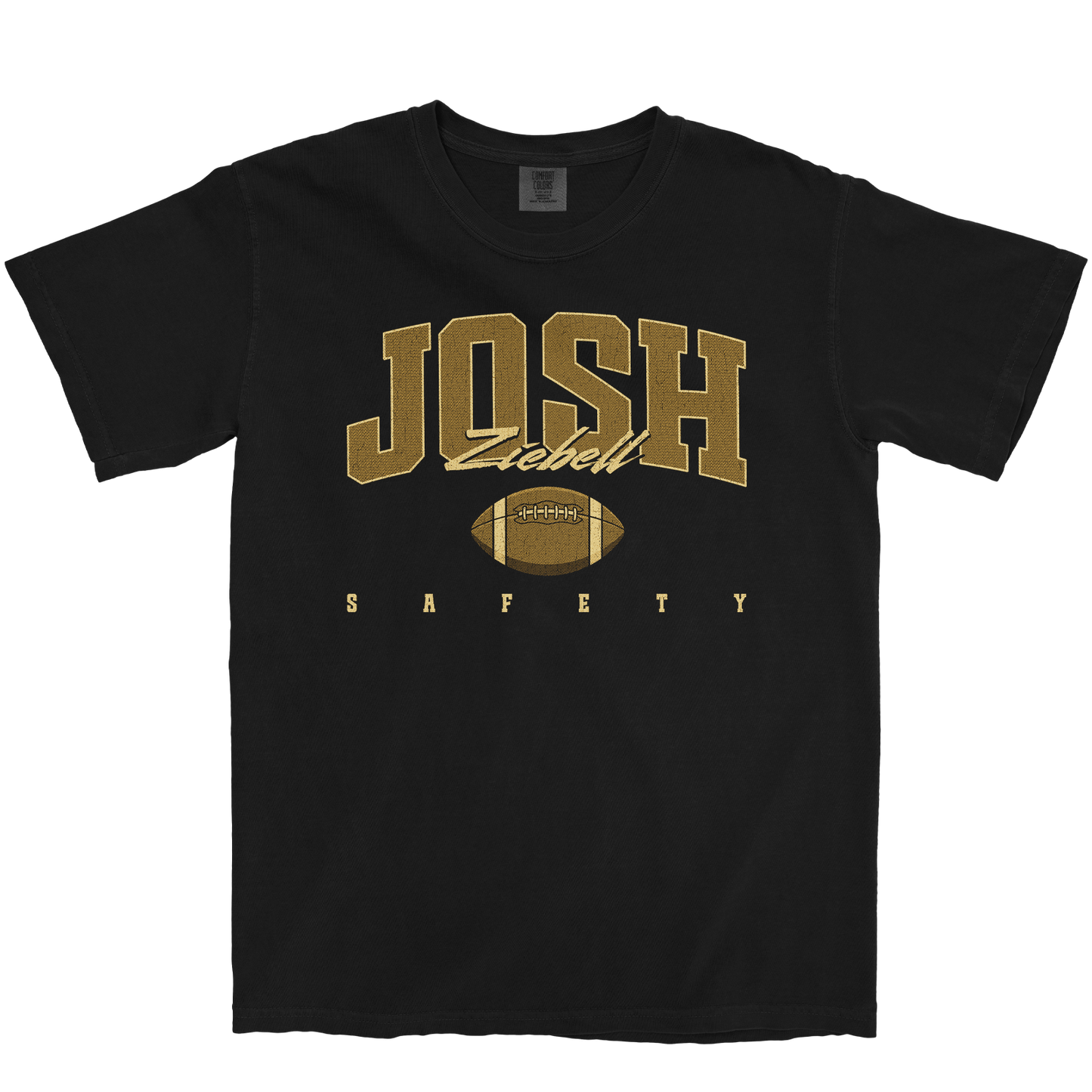 JOSH ZIEBELL RETRO BLACK TEE