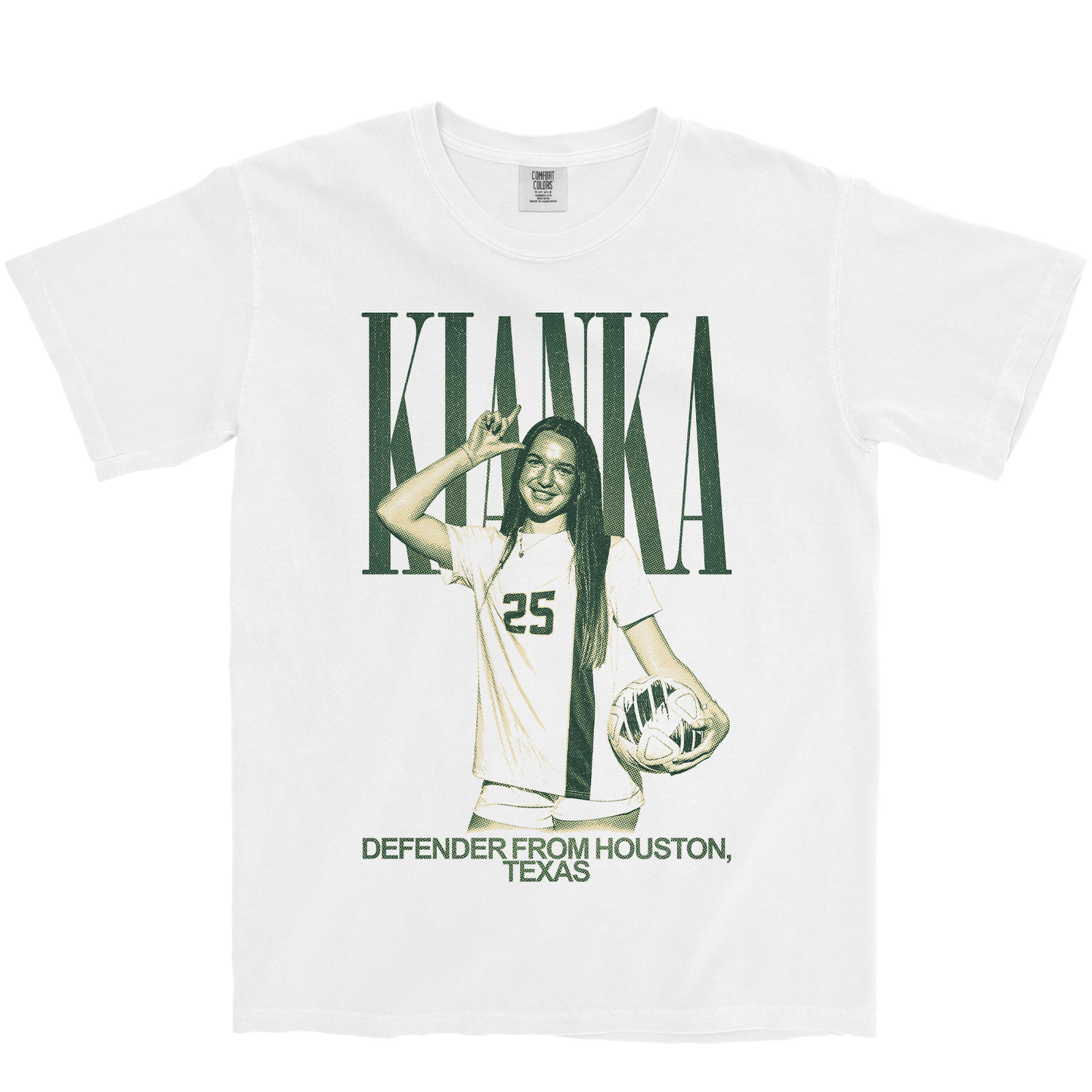 JOCELYN KIANKA VINTAGE WHITE TEE