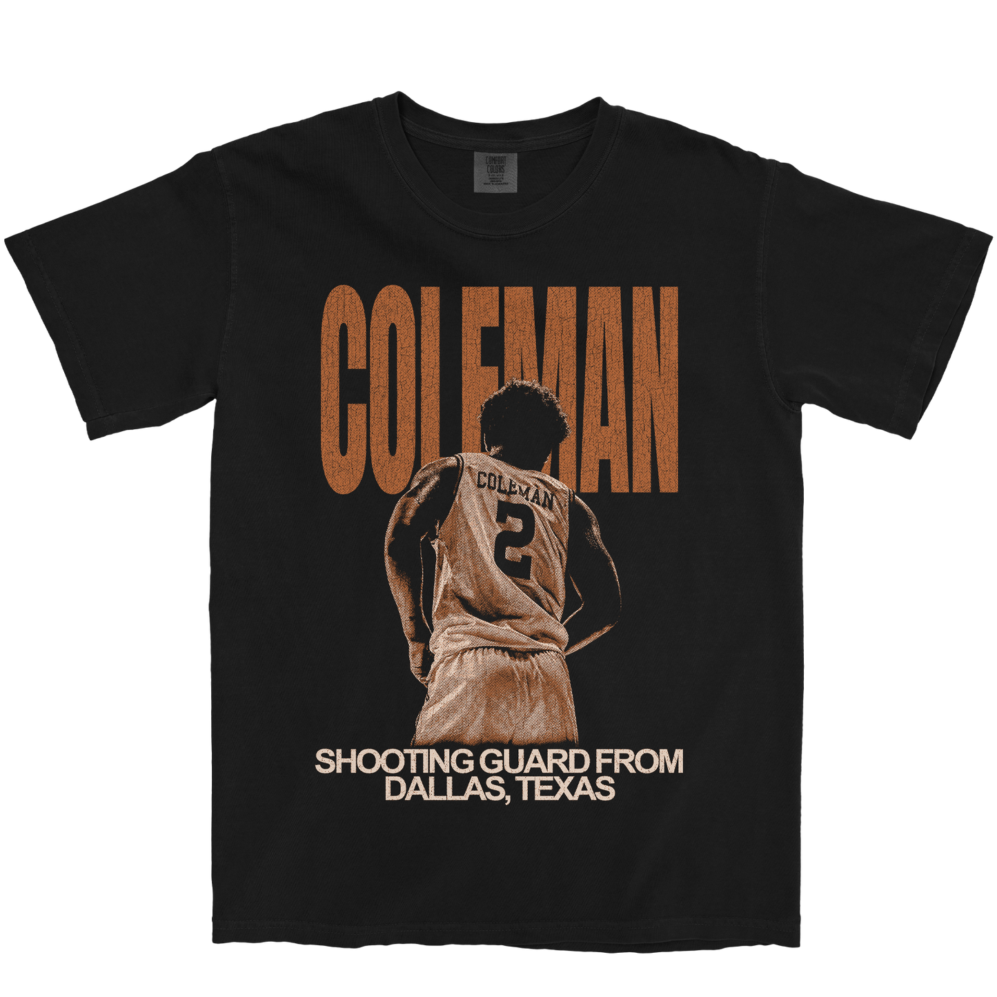 COBE COLEMAN VINTAGE BLACK TEE