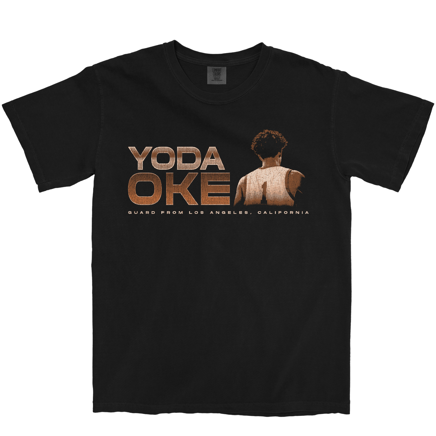 YODA OKE RETRO BLACK TEE
