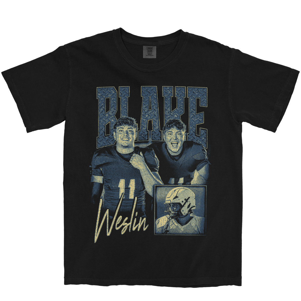 BLAKE WESLIN GRAPHIC BLACK TEE