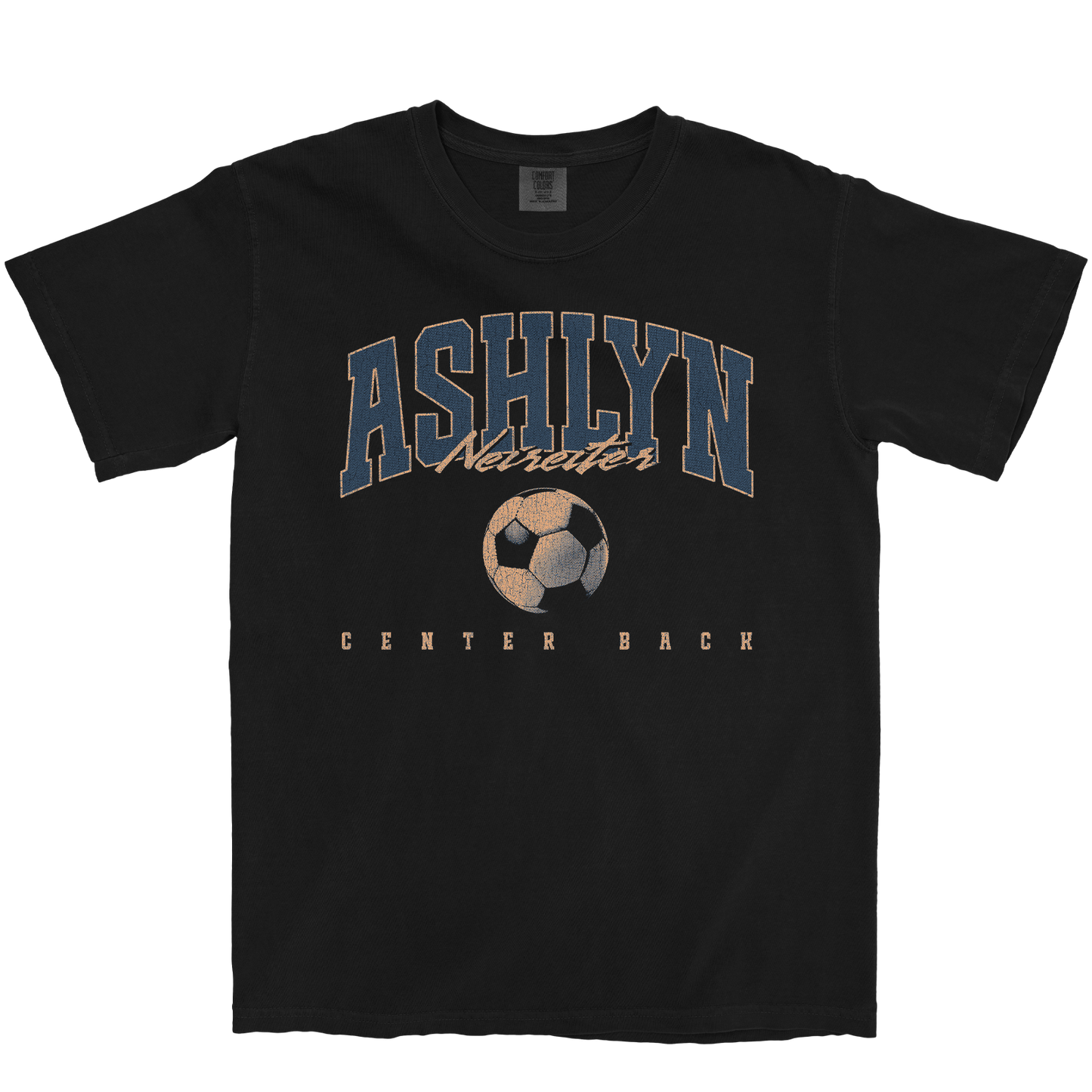 ASHLYN NEIREITER RETRO BLACK TEE