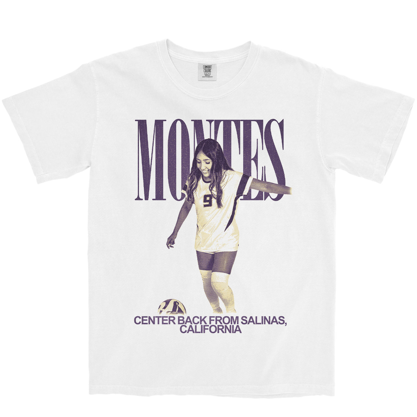 JENNIFER MONTES VINTAGE WHITE TEE