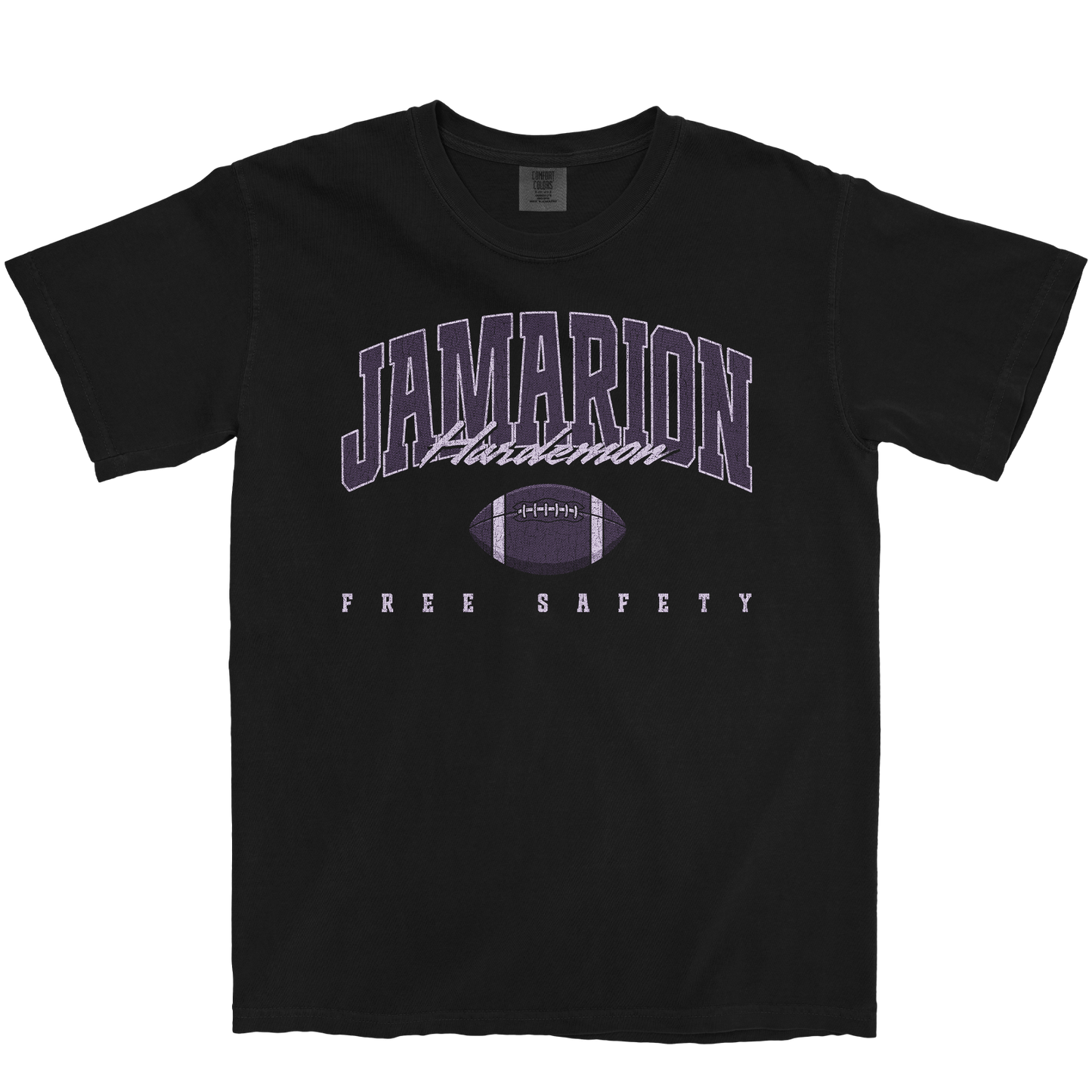 JAMARION HARDEMON RETRO BLACK TEE