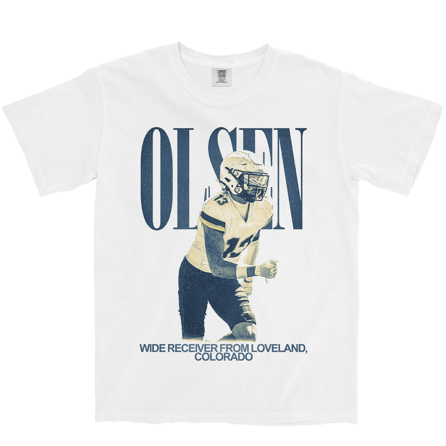 TREY OLSEN VINTAGE WHITE TEE