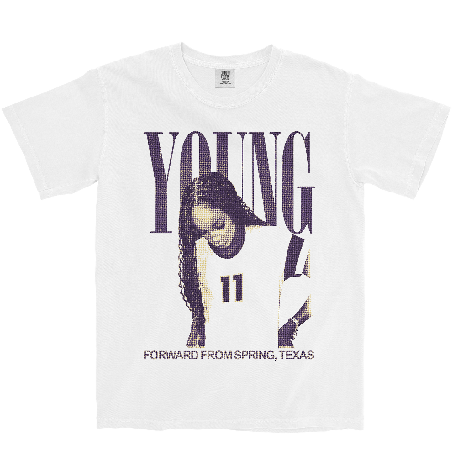 MYA YOUNG VINTAGE WHITE TEE