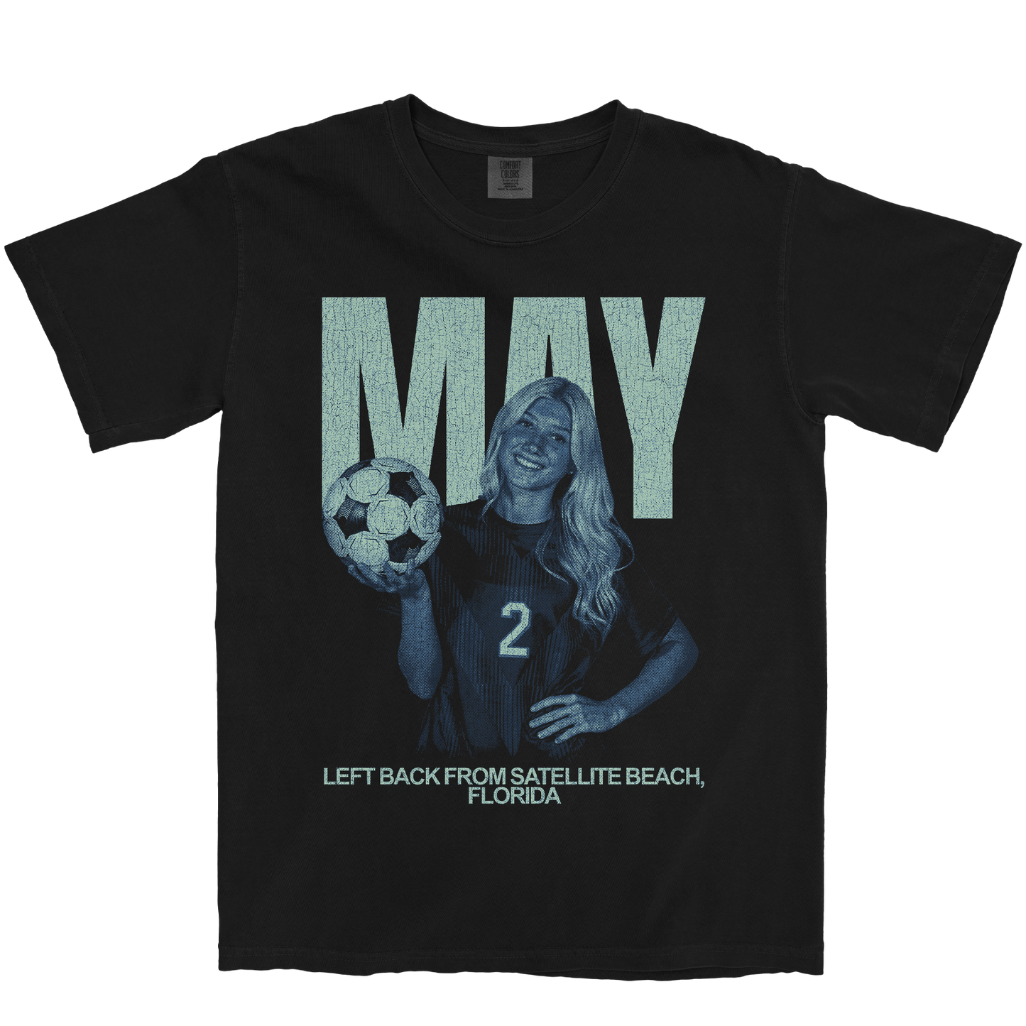 ELLE MAY VINTAGE BLACK TEE