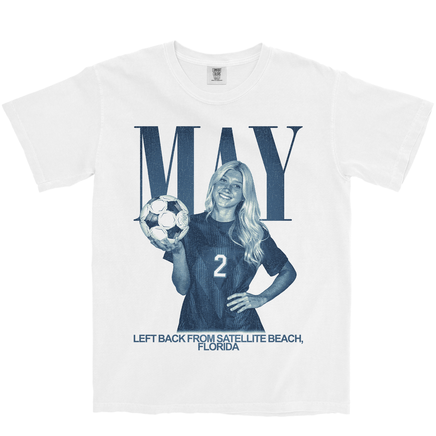 ELLE MAY VINTAGE WHITE TEE