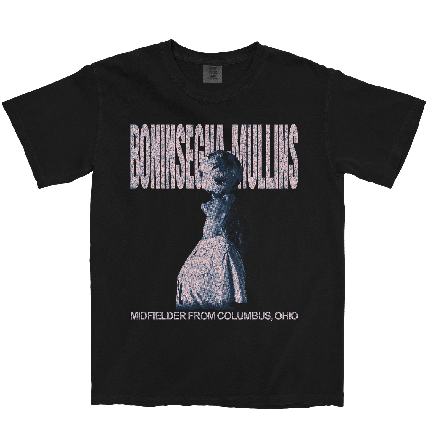 HARPER BONINSEGNA-MULLINS VINTAGE BLACK TEE