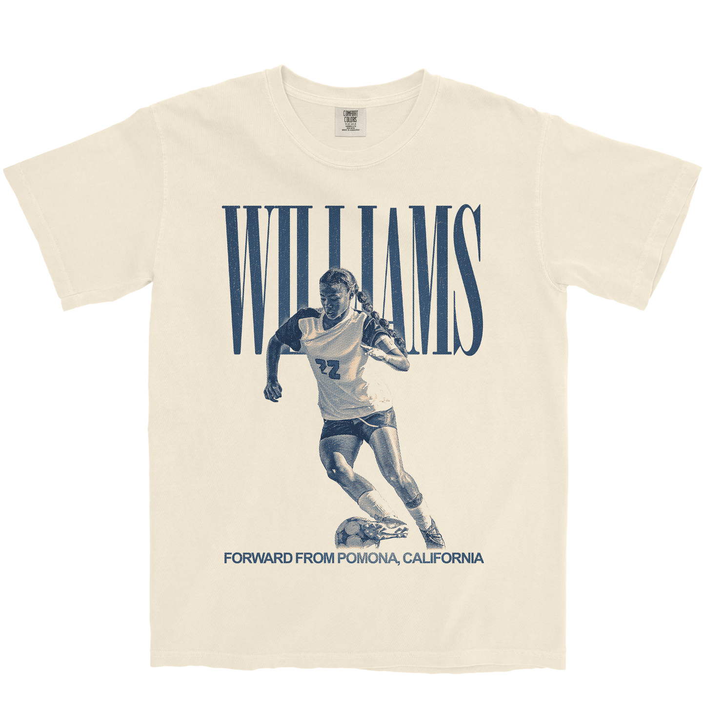 JAIDYN WILLIAMS VINTAGE IVORY TEE