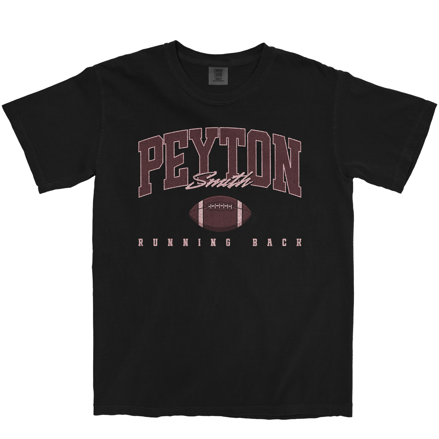 PEYTON SMITH RETRO BLACK TEE