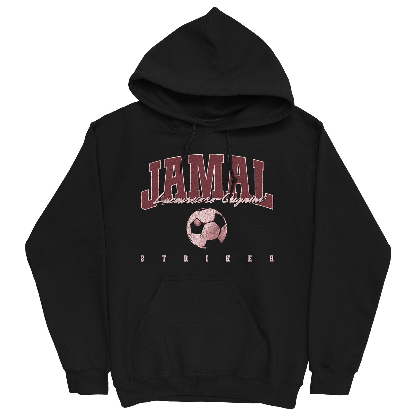 JAMAL LACOURSIERE-OUGNIWI RETRO BLACK HOODIE