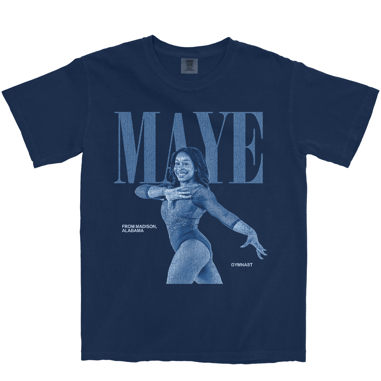TAYLOR MAYE VINTAGE NAVY TEE