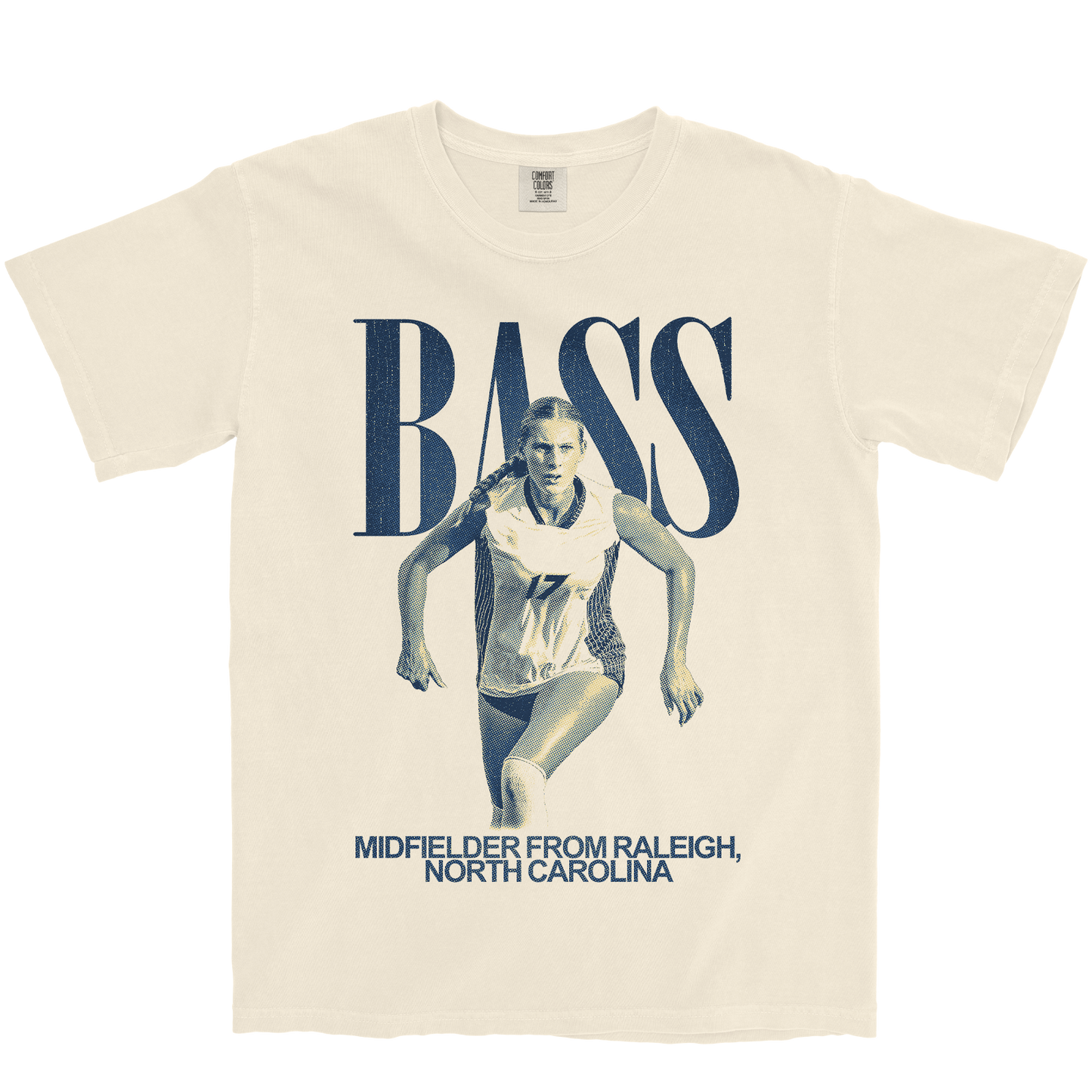 MADI BASS VINTAGE IVORY TEE