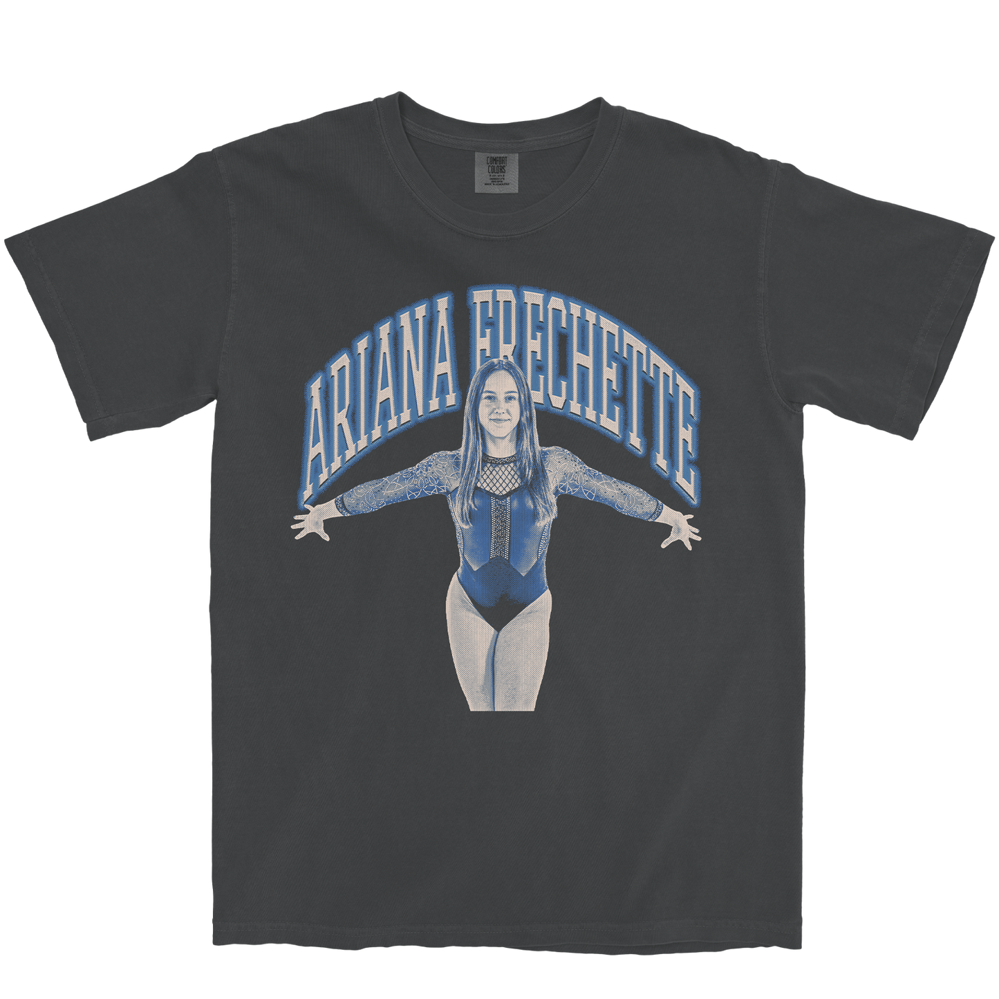 ARIANA FRECHETTE RETRO GRAPHITE TEE