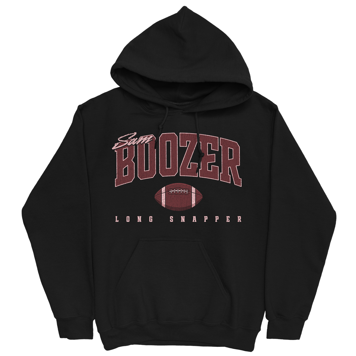 SAM BOOZER RETRO BLACK HOODIE