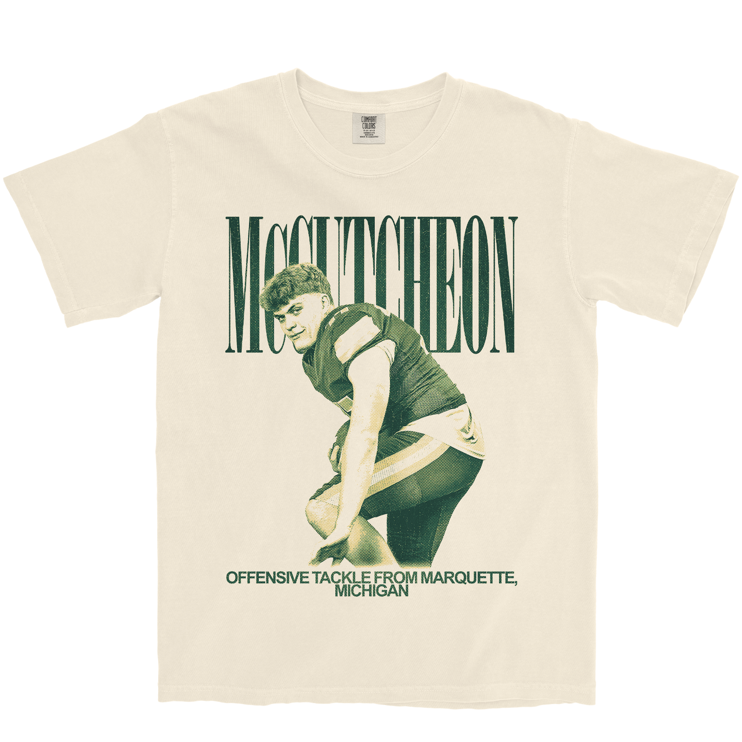 PAVEL MCCUTCHEON VINTAGE IVORY TEE
