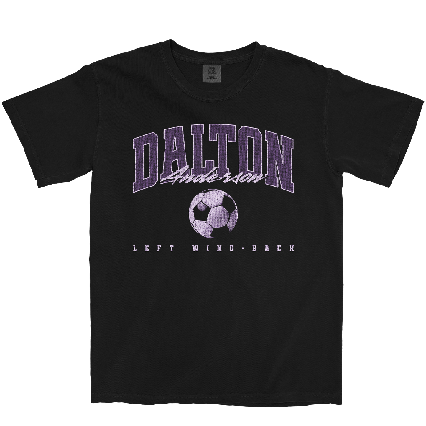 DALTON ANDERSON RETRO BLACK TEE