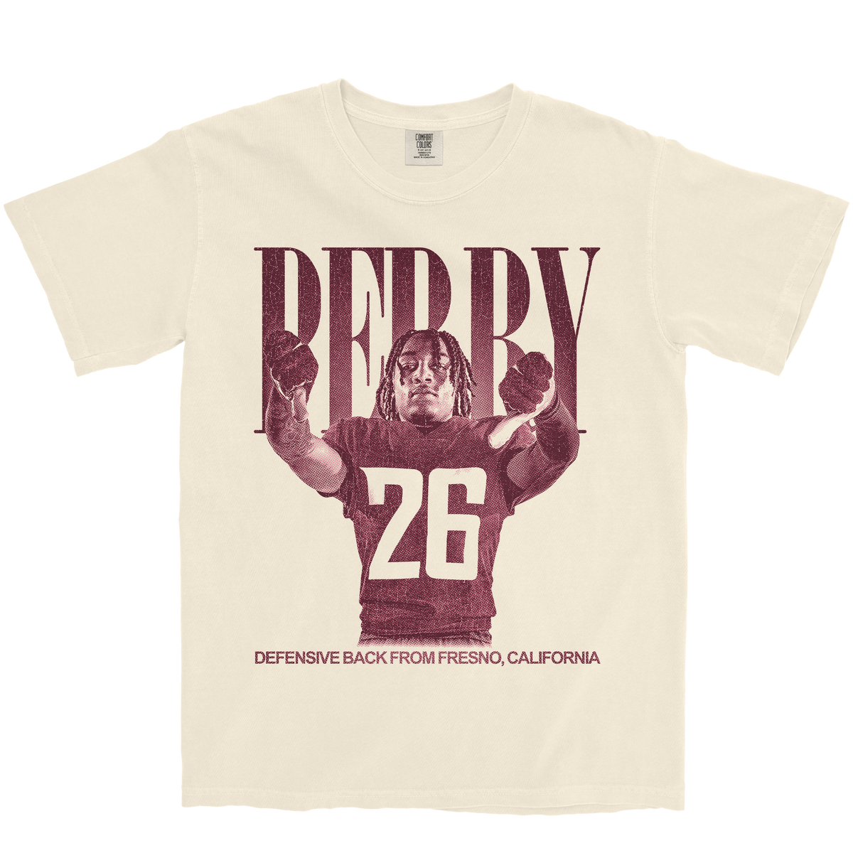 CJ PERRY VINTAGE IVORY TEE